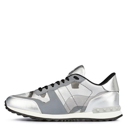 VALENTINO GARAVANI - Rockstud Camouflage Trainers