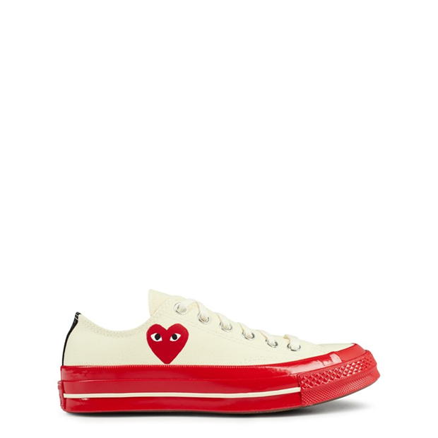 COMME DES GARCONS PLAY - Large Heart Chuck Taylor 70 Low Trainers