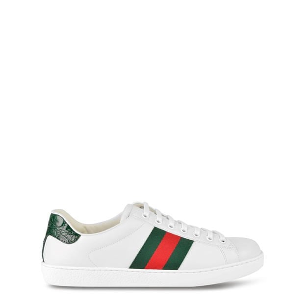 Gucci | New Ace Web Trainers | Men&#39;s Footwear | Cruise Fashion