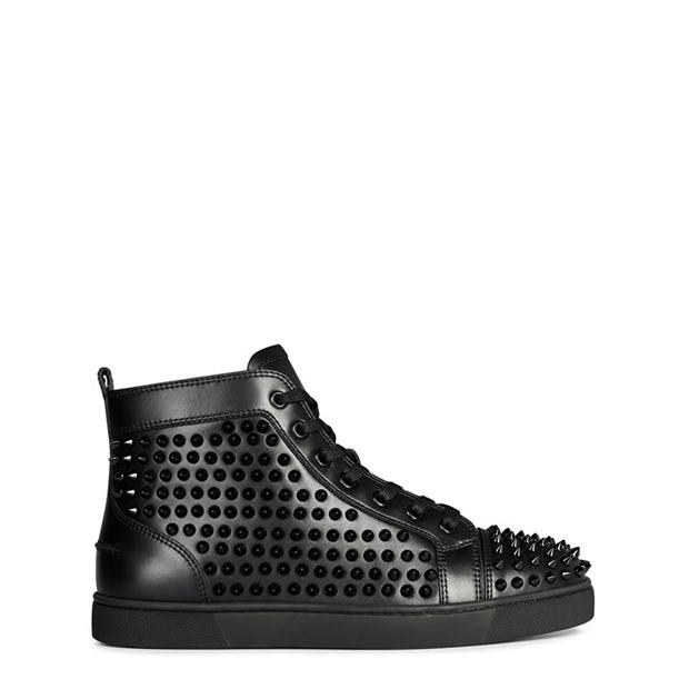 louboutin studded high tops