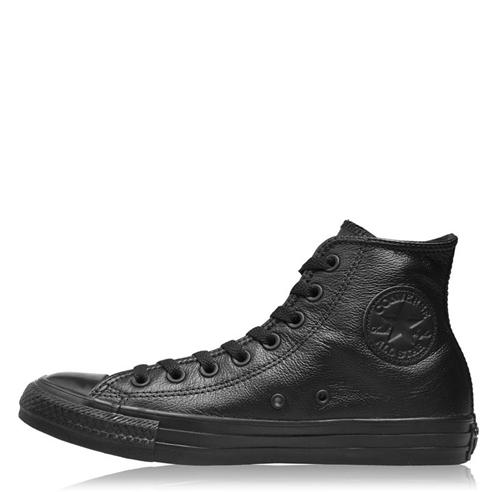 Converse - Star Mono Leather Trainers