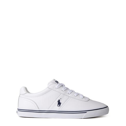 POLO RALPH LAUREN - Leather Hanford Low Top Trainers
