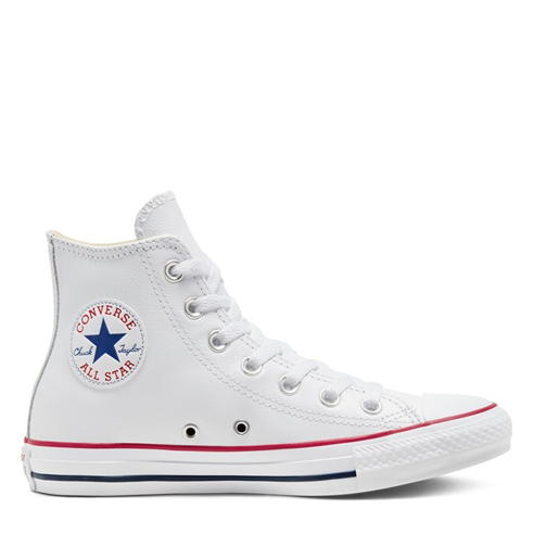 Converse - All Star Leather Hi Top Trainers