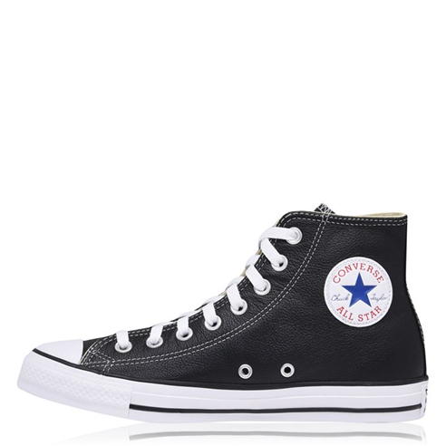 Converse - All Star Leather Hi Top Trainers