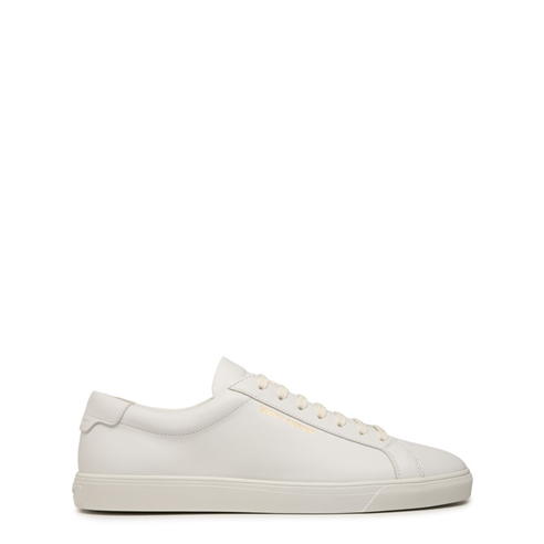 SAINT LAURENT - Andy Leather Trainers