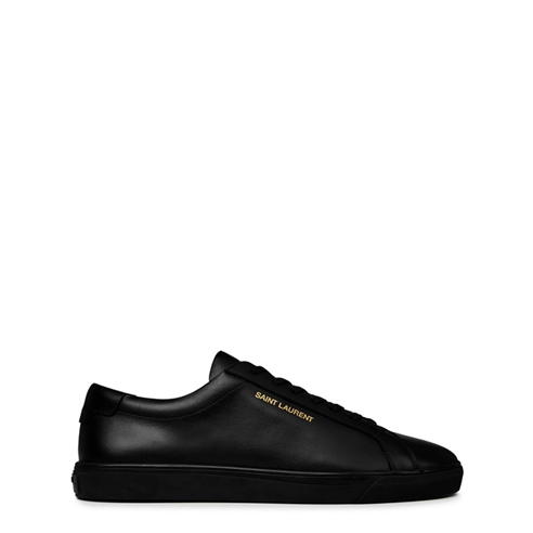 SAINT LAURENT - Andy Leather Trainers