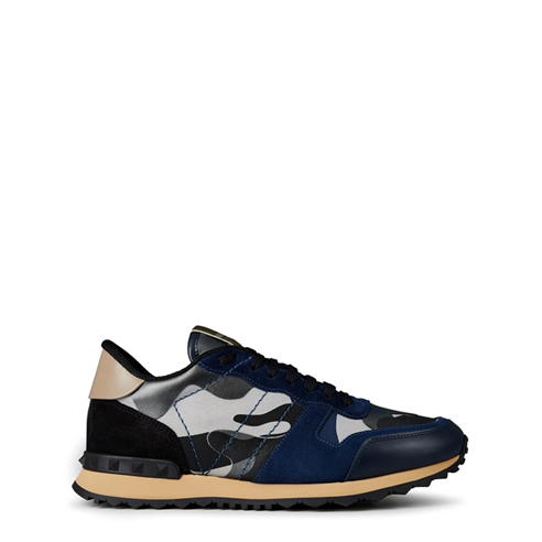 VALENTINO GARAVANI - Rockstud Camouflage Trainers