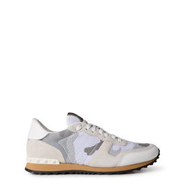 VALENTINO GARAVANI - Mesh Camouflage Rockrunner Trainers