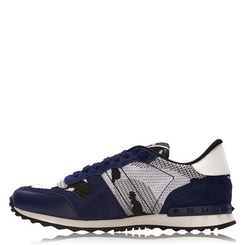 VALENTINO GARAVANI - Mesh Camouflage Rockrunner Trainers