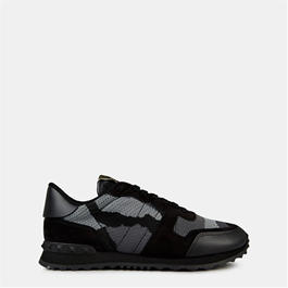 Pink and black valentino trainers Clearance