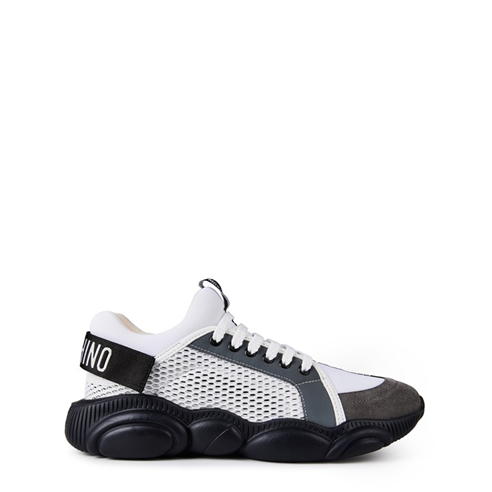MOSCHINO - Mesh Teddy Low Top Trainers