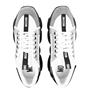 White/Grey - MOSCHINO - Mesh Teddy Low Top Trainers