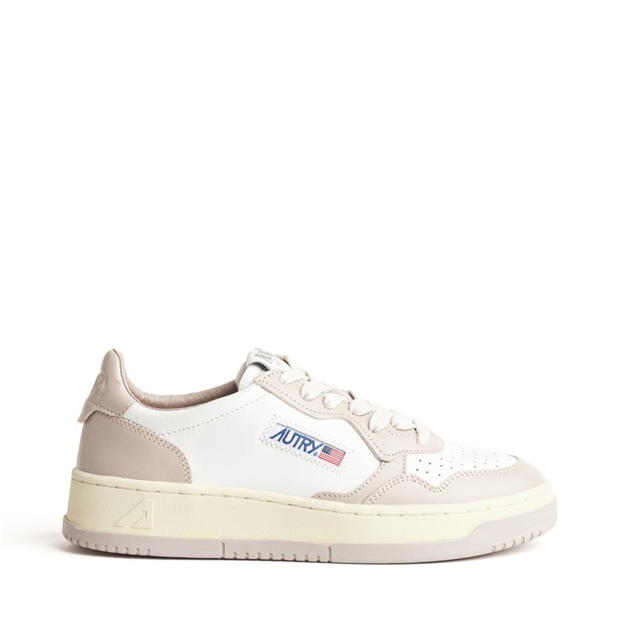 AUTRY - Medalist Bi-Colour Low Trainers