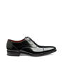 Black - Loake - Sharp Toe Cap Shoes