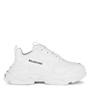 White Lthr 9000 - BALENCIAGA - Triple S Leather Trainers