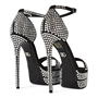 Blk/Cryst 8S488 - DOLCE AND GABBANA - Rhinestones Platform Stilettos