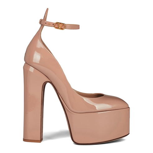 VALENTINO GARAVANI - Tan-Go Platform Pumps