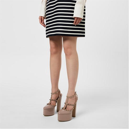 VALENTINO GARAVANI - Rockstud Platform Patent Heels