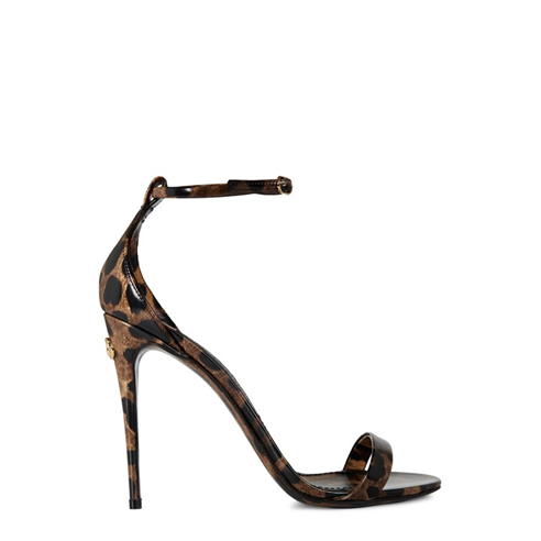 DOLCE AND GABBANA - Polished Kiera Sandals