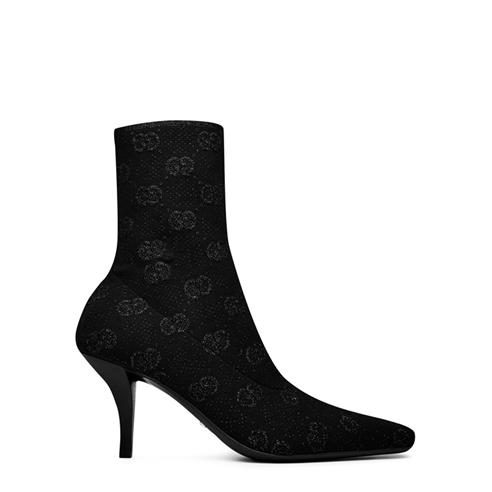 GUCCI - Gg Knit Ankle Boot