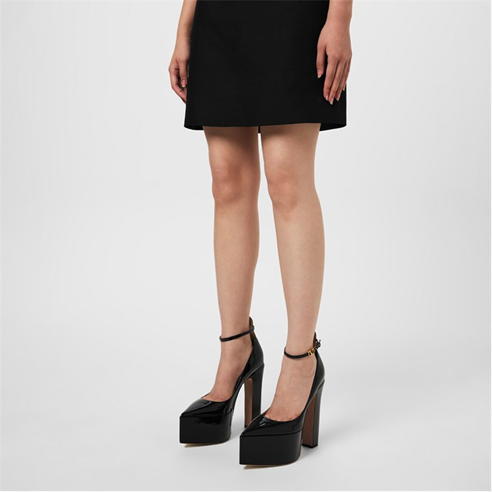 VALENTINO GARAVANI - Tan-Go Patent Platform Pumps