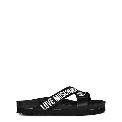 LOVE MOSCHINO - Logo Cross Sliders