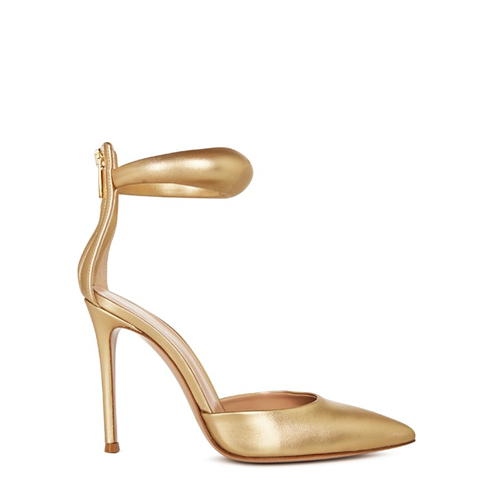 GIANVITO ROSSI - Bijoux Metallic Heeled Sandals