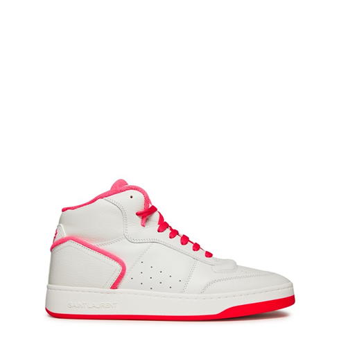 SAINT LAURENT - Sl/80 Mid-Top Trainers