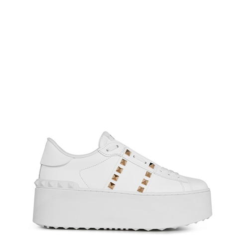 VALENTINO GARAVANI - Flatform Rockstud Untitled Trainers