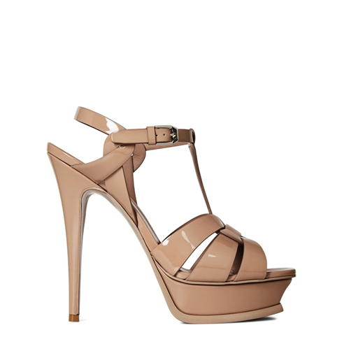 SAINT LAURENT - Tribute Platform Sandals