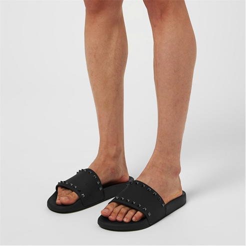 VALENTINO GARAVANI - Rockstud Pvc Sliders