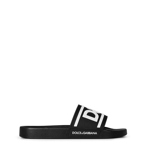 DOLCE AND GABBANA - Monogram Slides