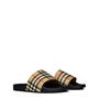 Archive Beige - BURBERRY - Furley Sliders