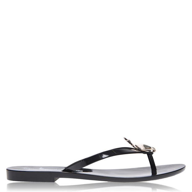 black vivienne westwood sandals