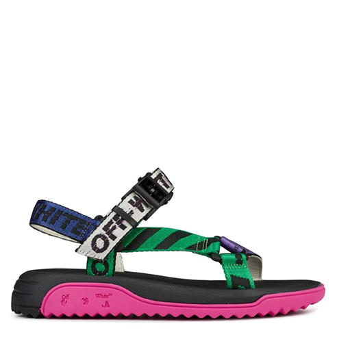OFF WHITE - Trek Flat Sandals