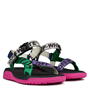 Green 5532 - OFF WHITE - Trek Flat Sandals