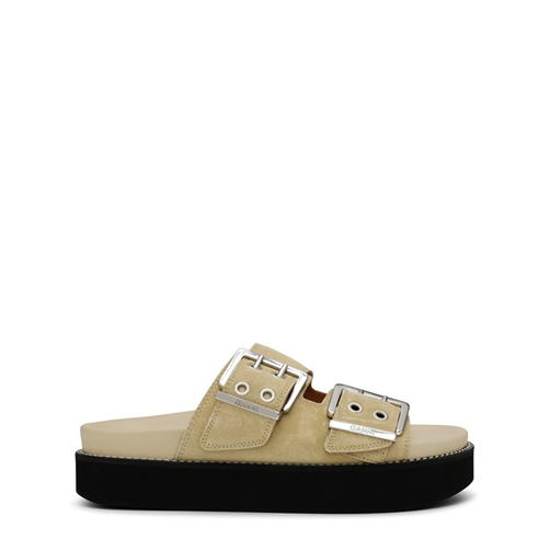 GANNI - Buckle Flatform Sandals