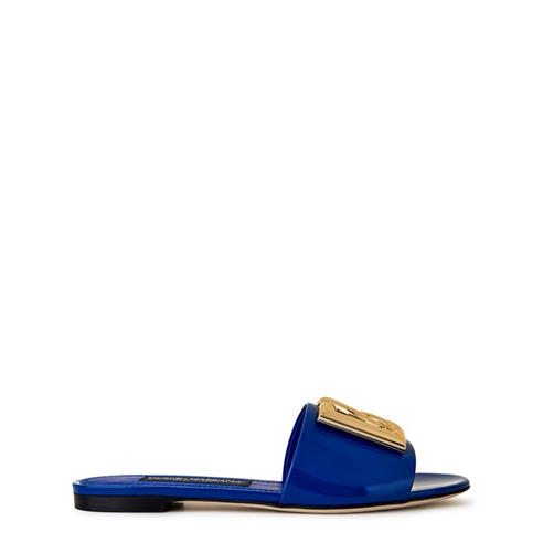DOLCE AND GABBANA - Dg Patent Sandals