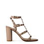 Poudre P45 - VALENTINO GARAVANI - Rockstud Block Sandals