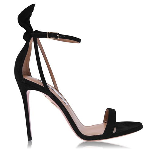 AQUAZZURA - Bow Tied Sandals