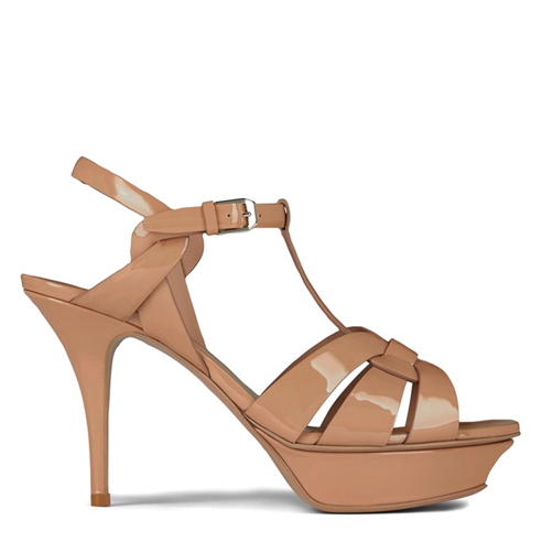 SAINT LAURENT - Tribute Platform Sandals