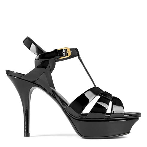 SAINT LAURENT - Tribute Platform Sandals