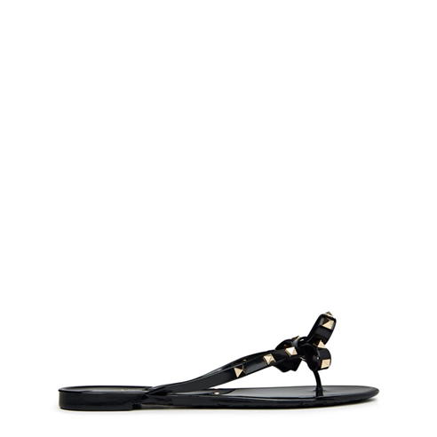 VALENTINO GARAVANI - Rockstud Jelly Flip Flops