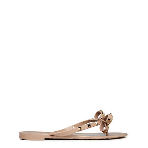 VALENTINO GARAVANI - Rockstud Jelly Flip Flops