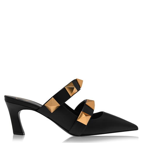 VALENTINO GARAVANI - Roman Stud Heeled Mules
