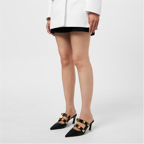 VALENTINO GARAVANI - Roman Stud Heeled Mules