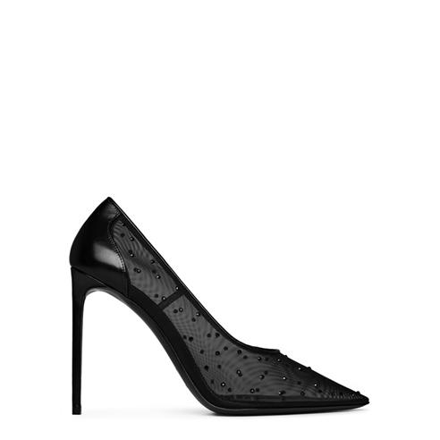SAINT LAURENT - Saint Anja 105 Tulle Ld34