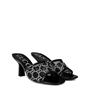 Black 1000 - GUCCI - Gg Mid-Heel Slide Sandals