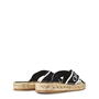 Black 1001 - OFF WHITE - Bookish Criss Cross Espadrille