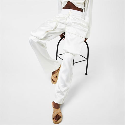 OFF WHITE - Bookish Criss Cross Espadrille